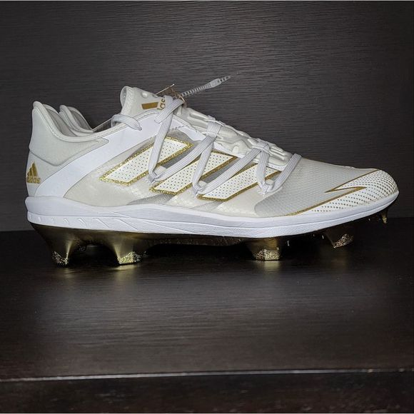 adidas Other - ADIZERO AFTERBURNER 7 GOLD CLEATS